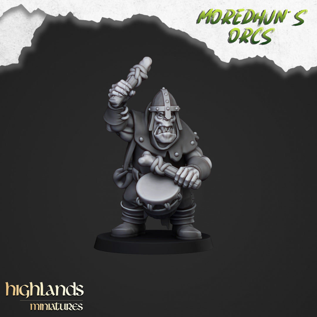 28mm Orc Warriors with Hand Weapons and Shields - Orc & Goblin Tribes