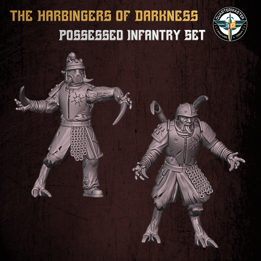 28mm Possessed Infantry Section