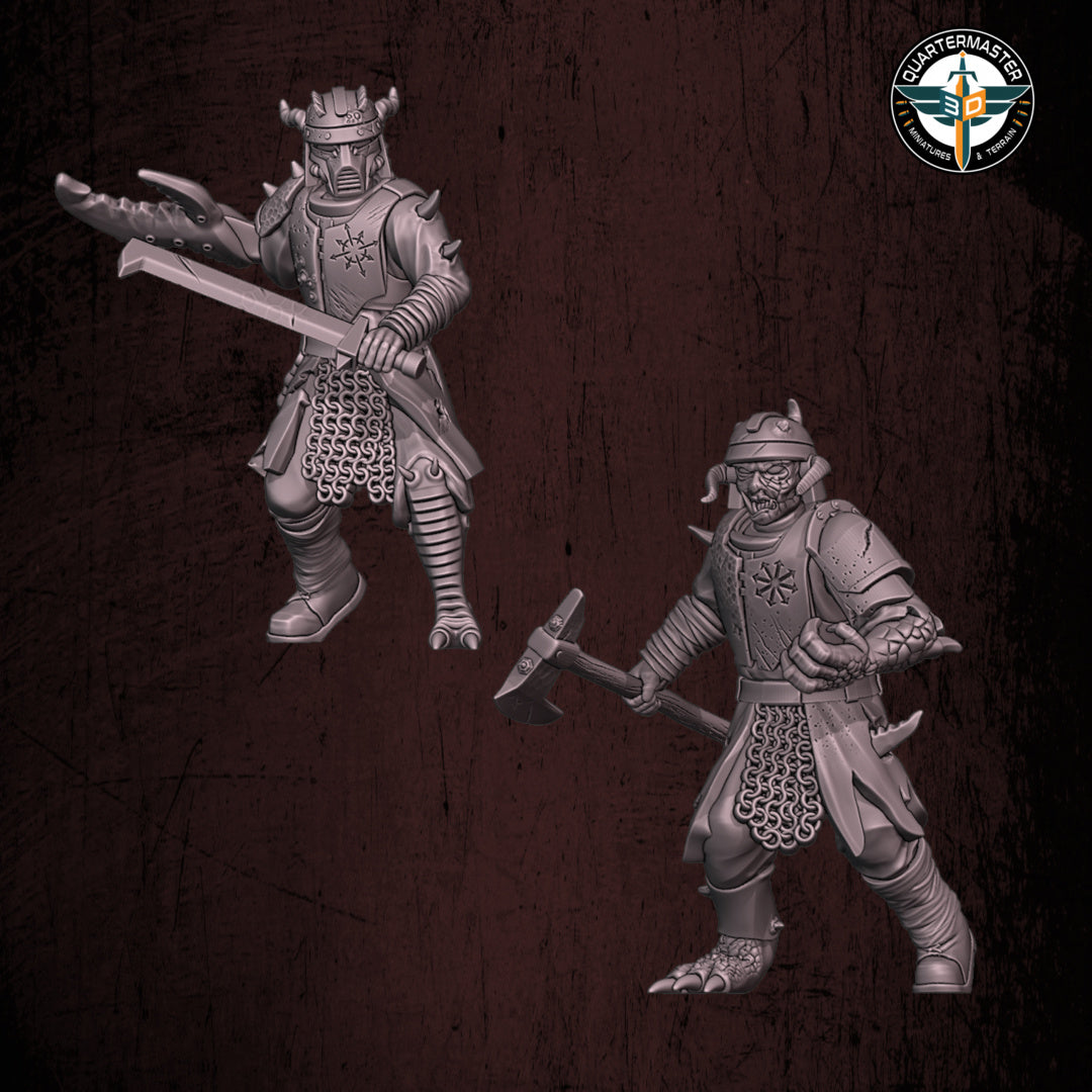 28mm Possessed Infantry Section