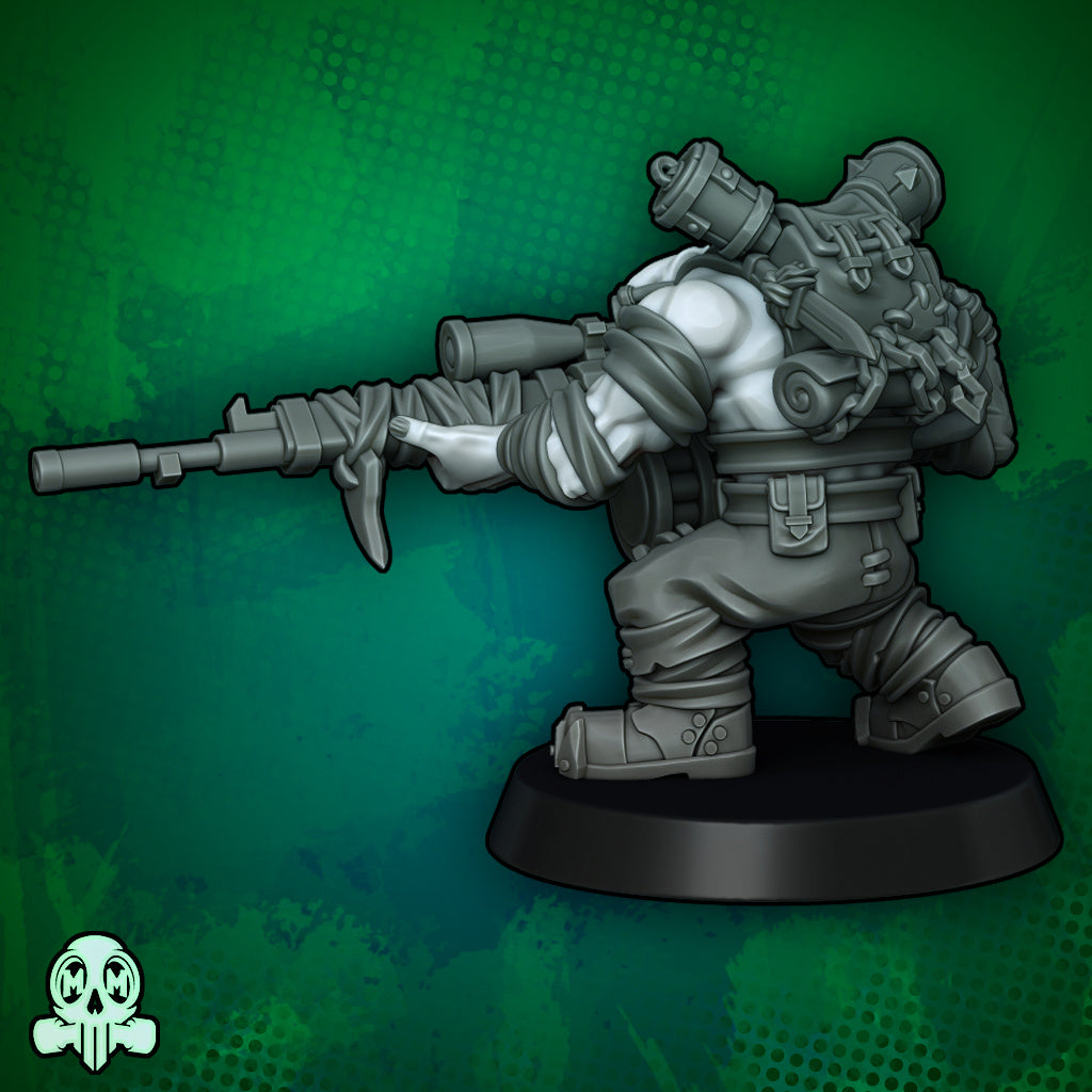 28mm Orc Commandos with Sniper Rifles