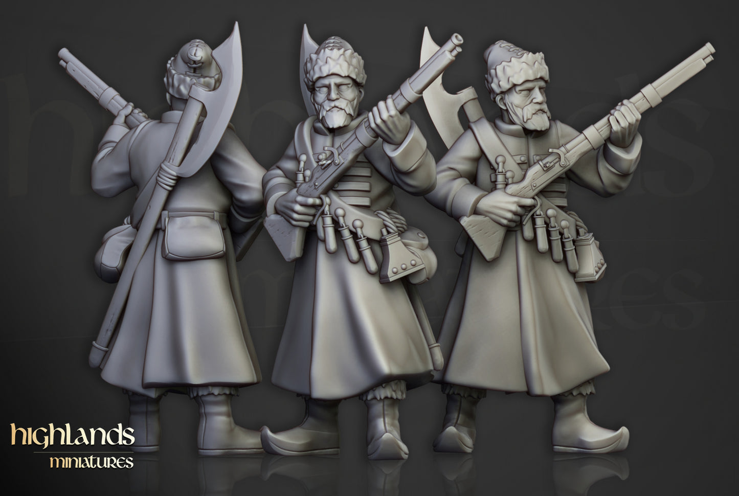 28mm Harbor Streltsy - Kislev Empire