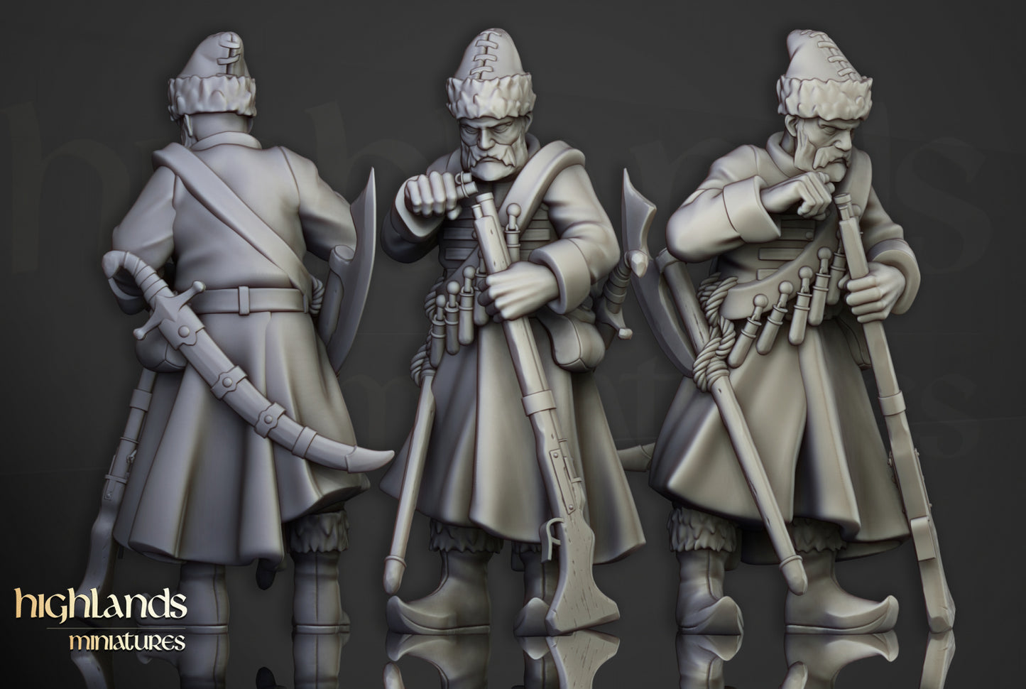 28mm Harbor Streltsy - Kislev Empire