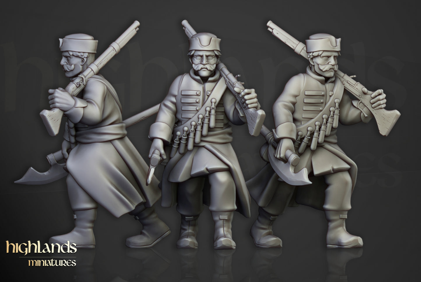 28mm Harbor Streltsy - Kislev Empire