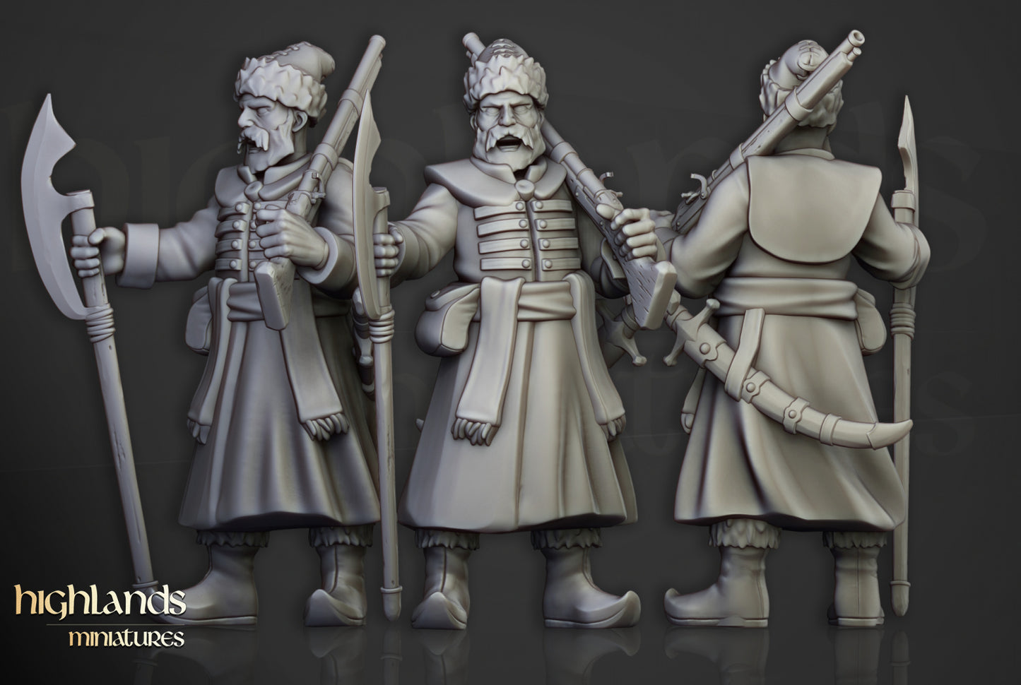 28mm Harbor Streltsy - Kislev Empire