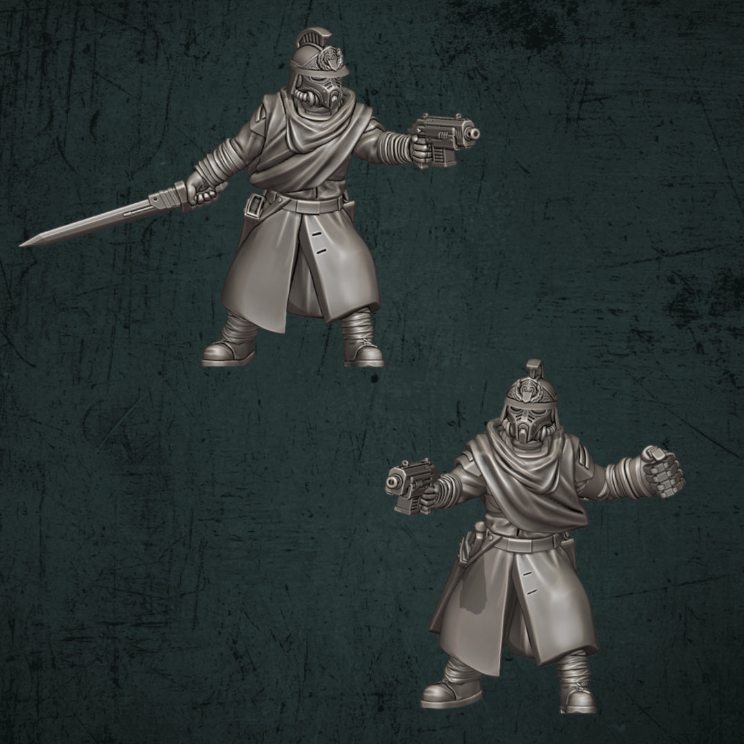 28mm Officer Section
