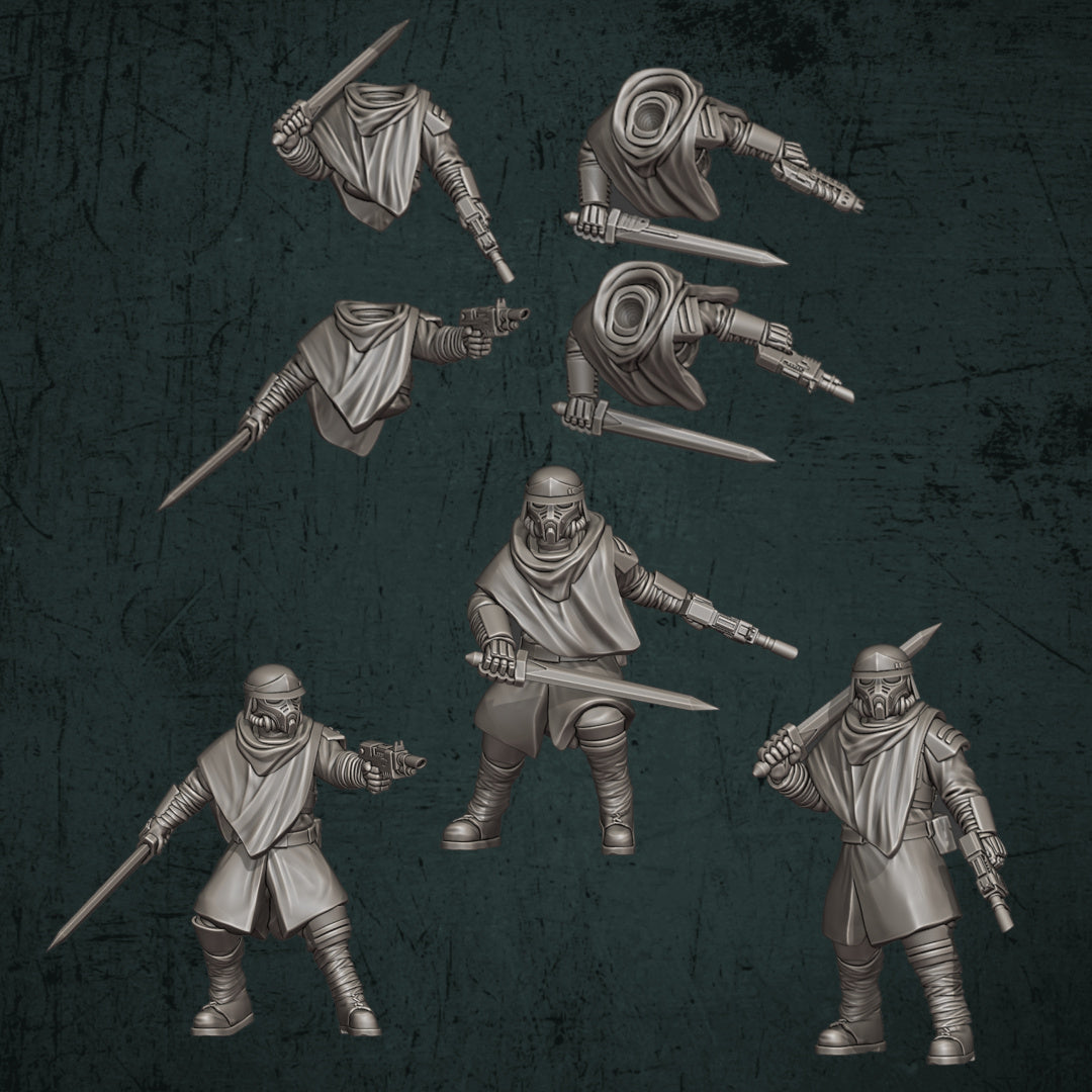 28mm Officer Section