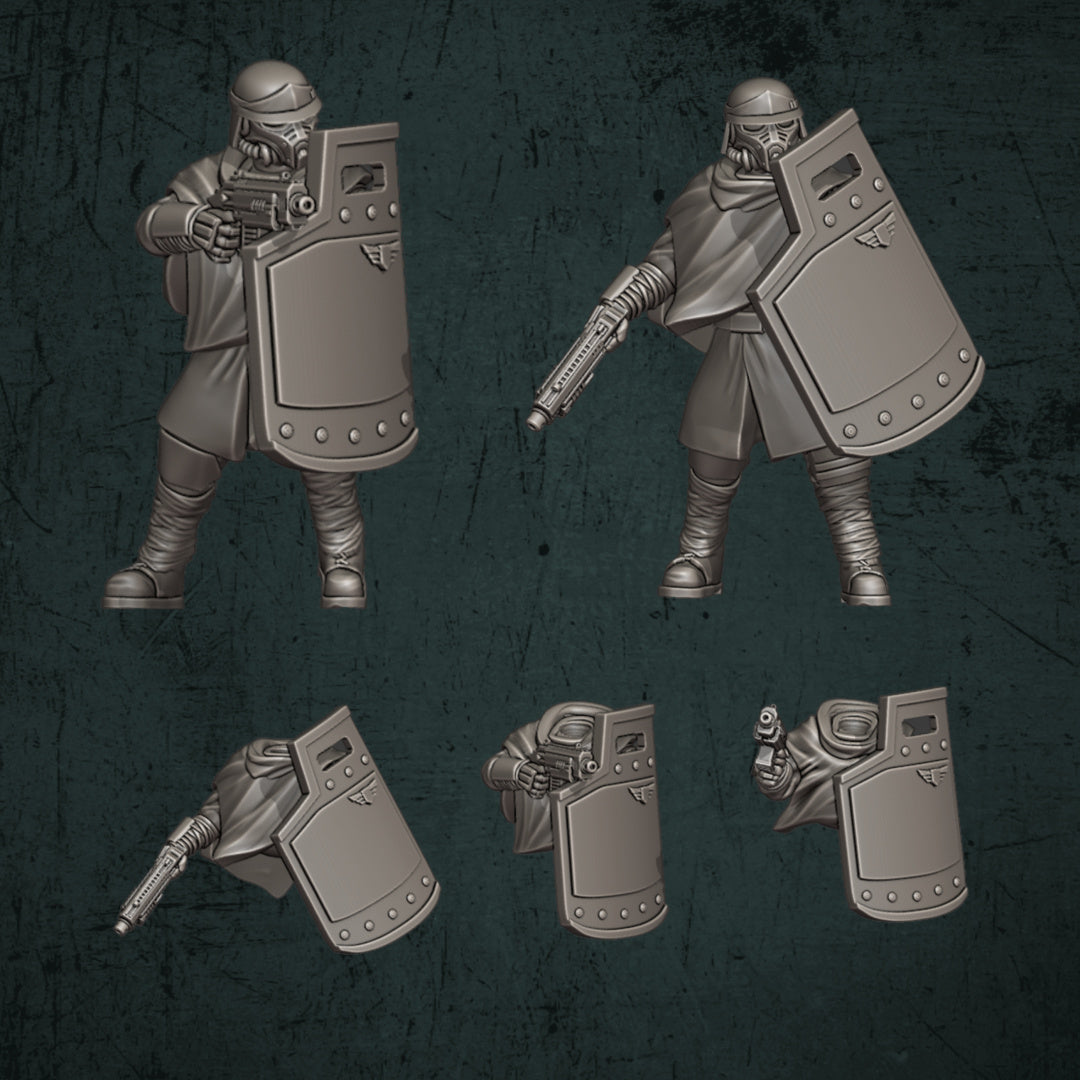 28mm Infantry Section (Melee)