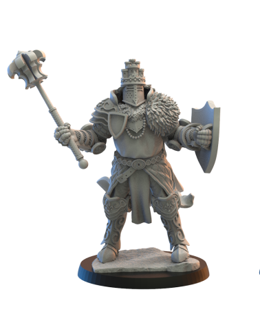 28mm Sir Bors On Foot