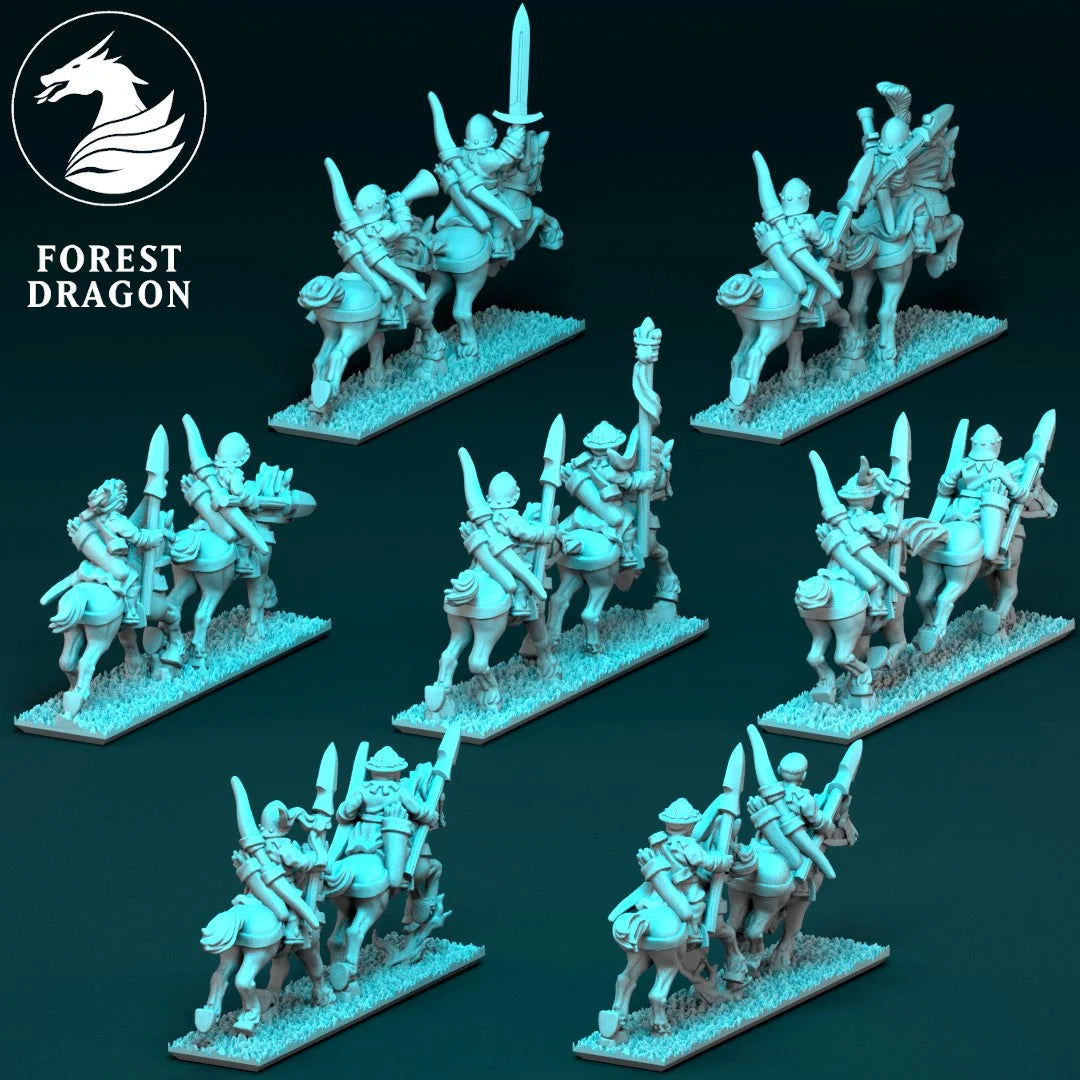 Chivalric - 10mm Mounted Squire Regiment