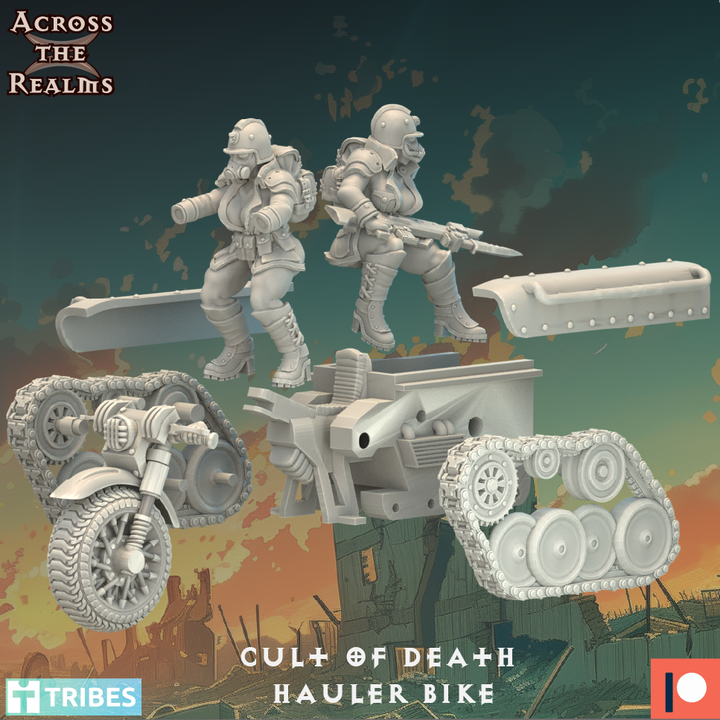 28mm Cult of Death Hauler Bike