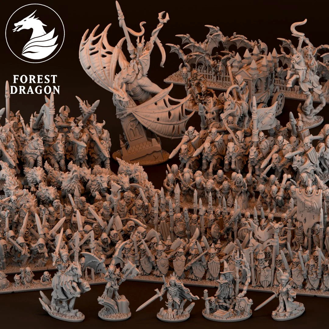 10mm Vampire Lords Starter Army