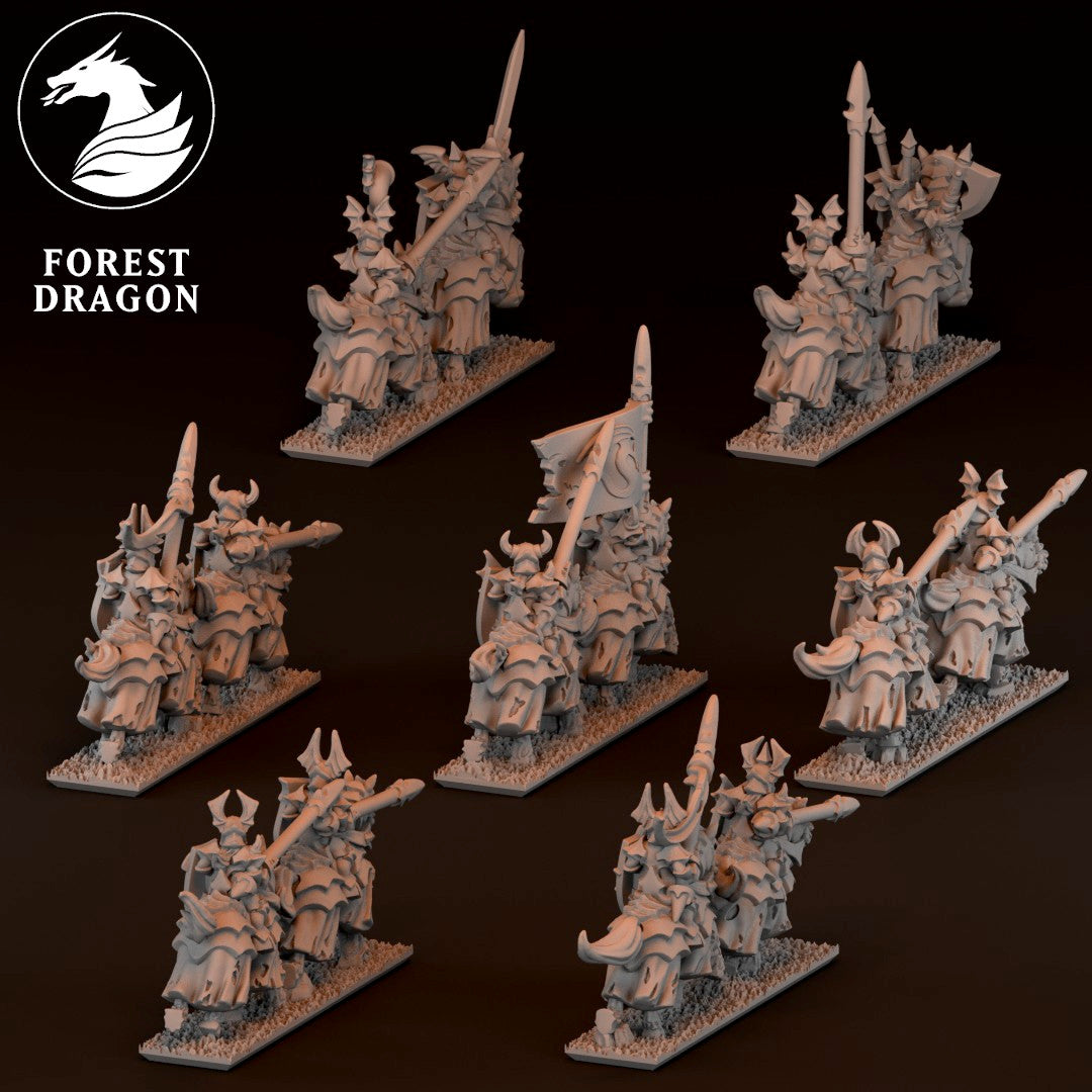 Vampire Lords - 10mm Vampire Knight Regiment