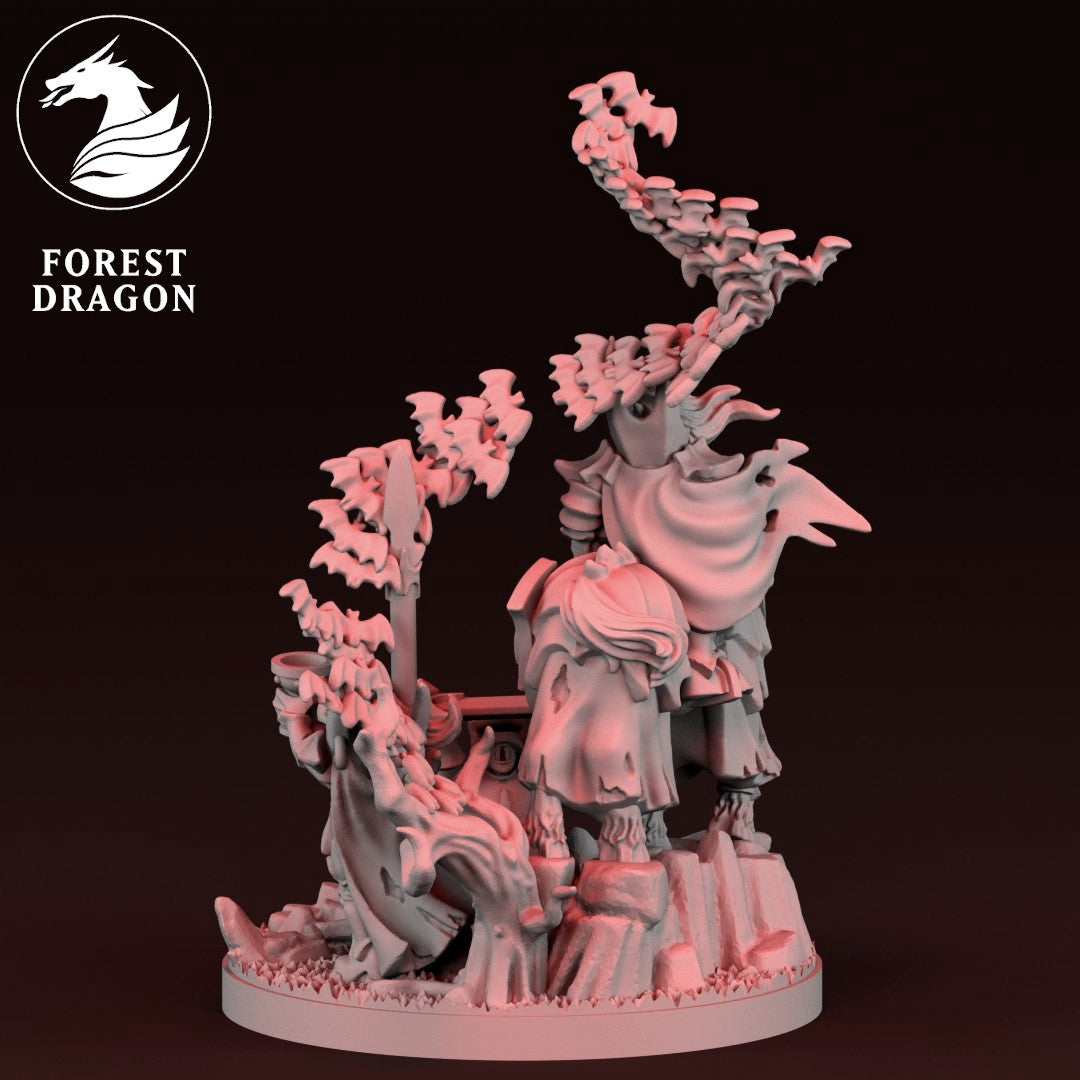 Vampire Lords - 10mm Hero Diorama