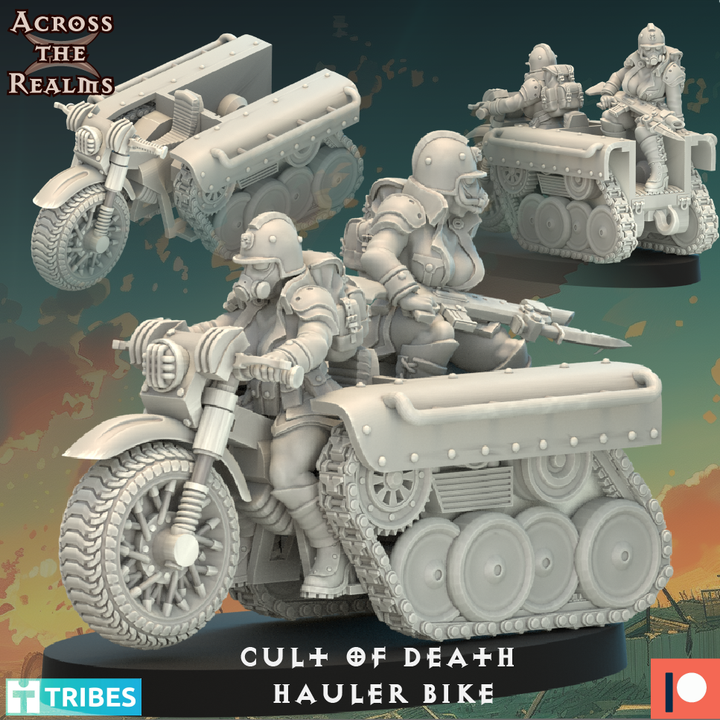 28mm Cult of Death Hauler Bike