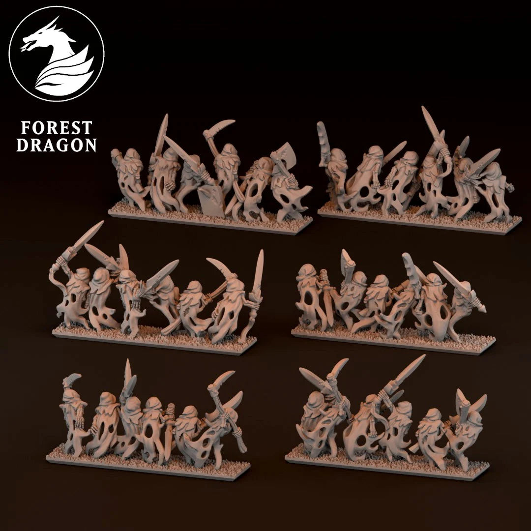 Vampire Lords - 10mm Vengeful Spirit Regiment