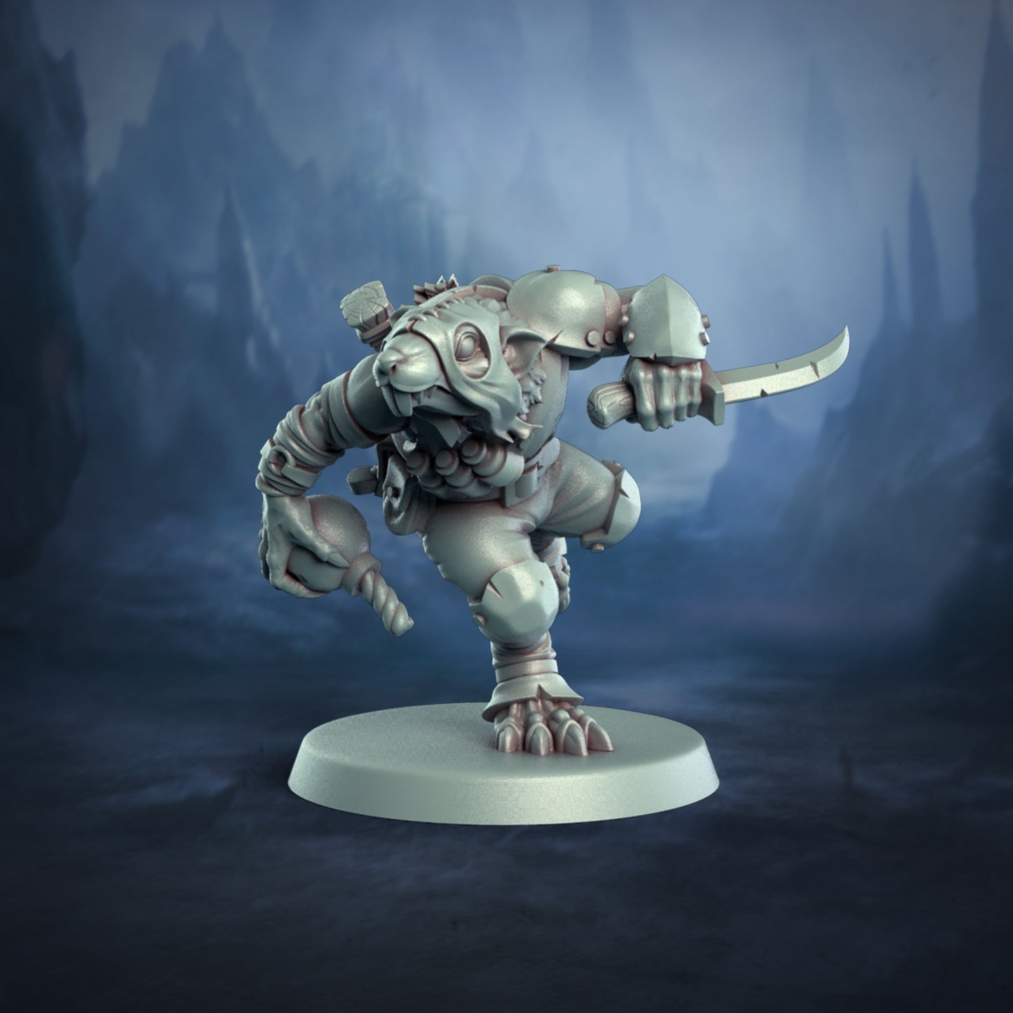 28mm Ratfolk Grenadier