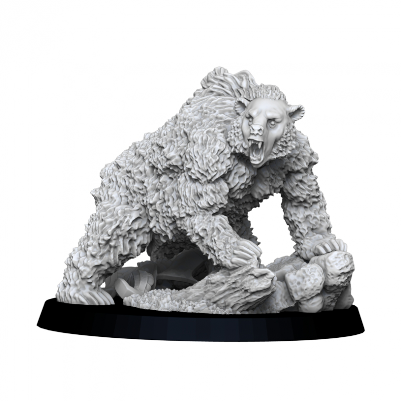 28mm Werebear (animal form)