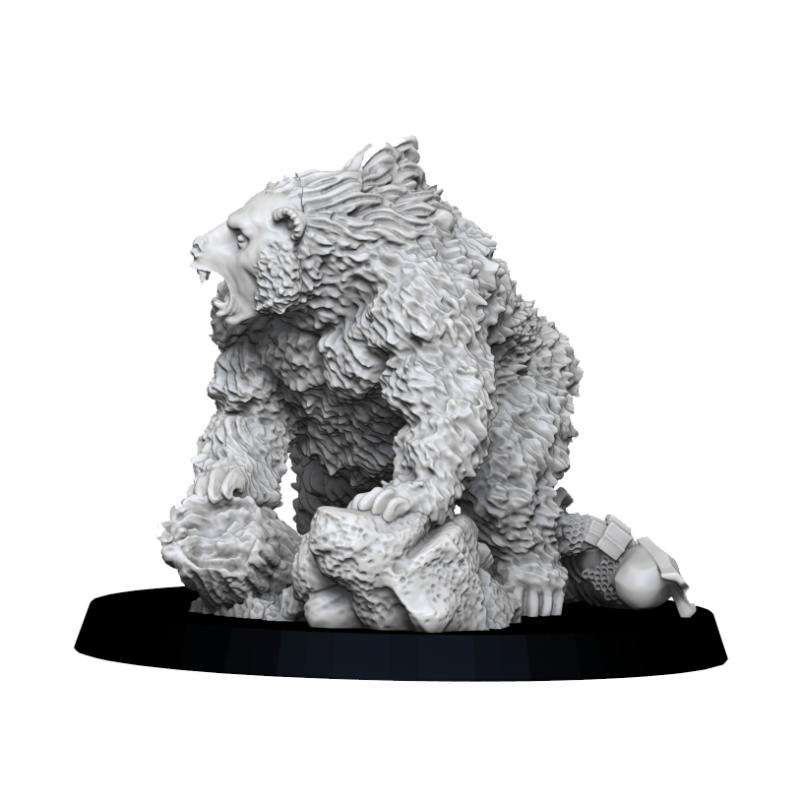 28mm Werebear (animal form)