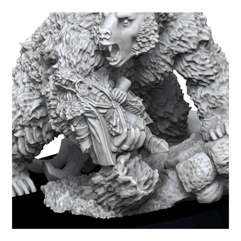 28mm Werebear (animal form)