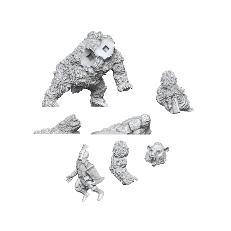 28mm Werebear (animal form)