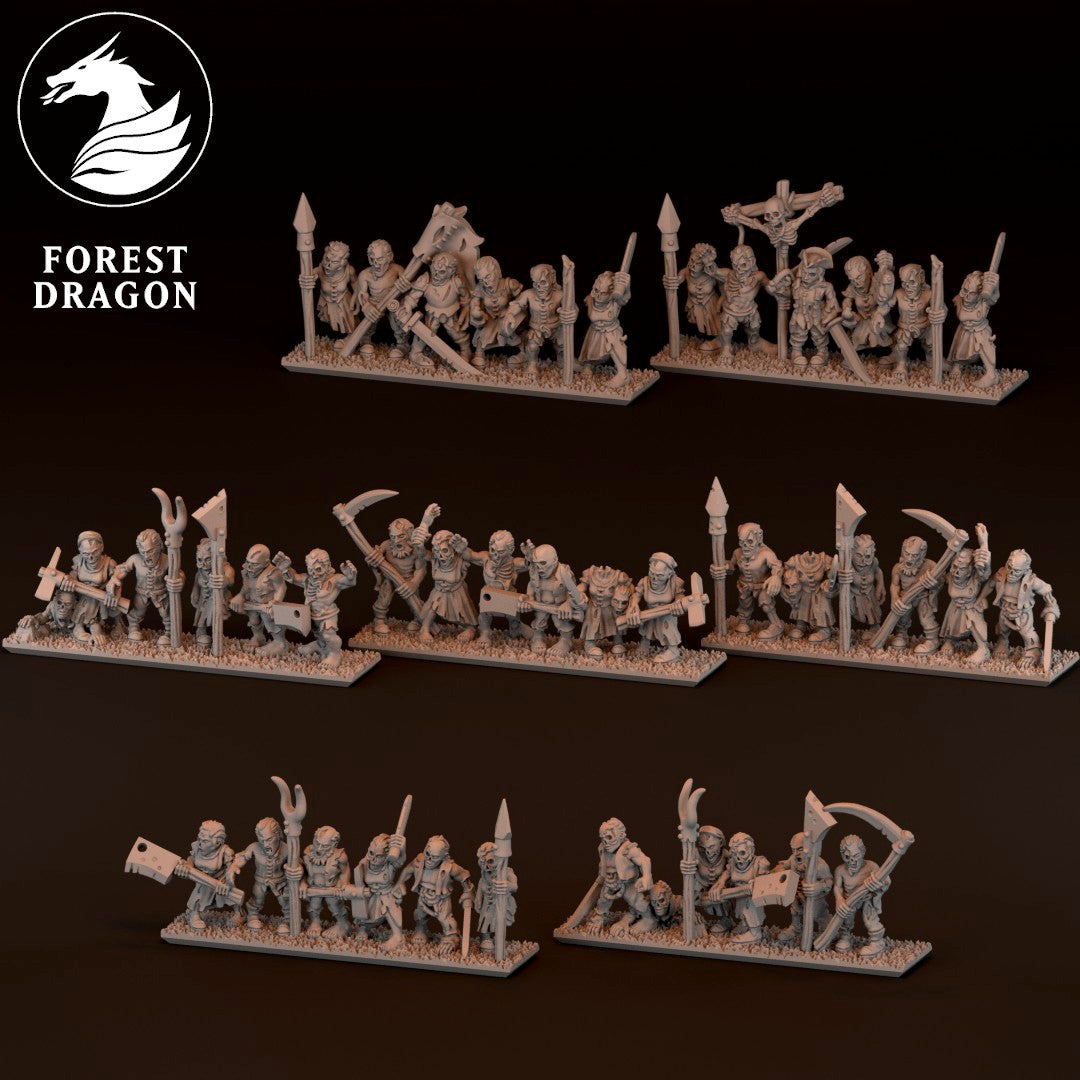 Vampire Lords - 10mm Zombie Regiment