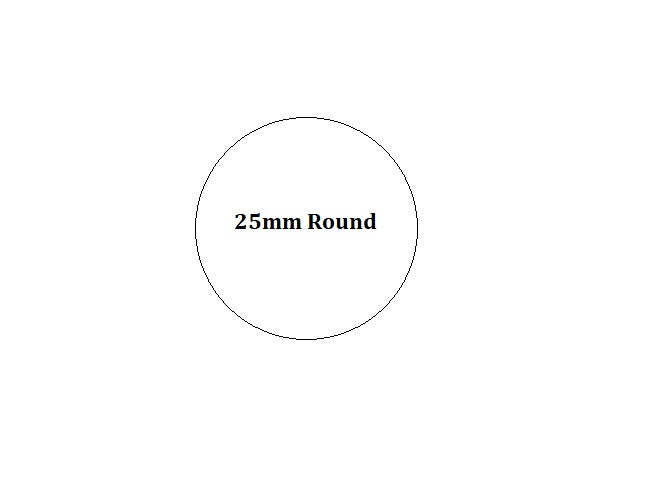 25mm Round