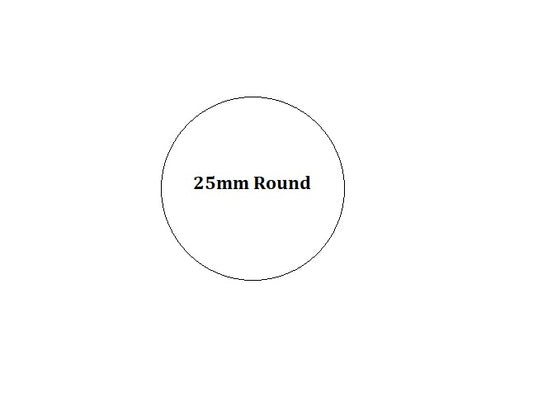 25mm Round