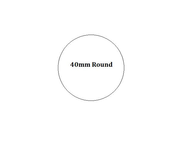 40mm Round
