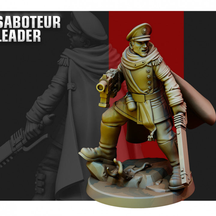 28mm Saboteur Leader