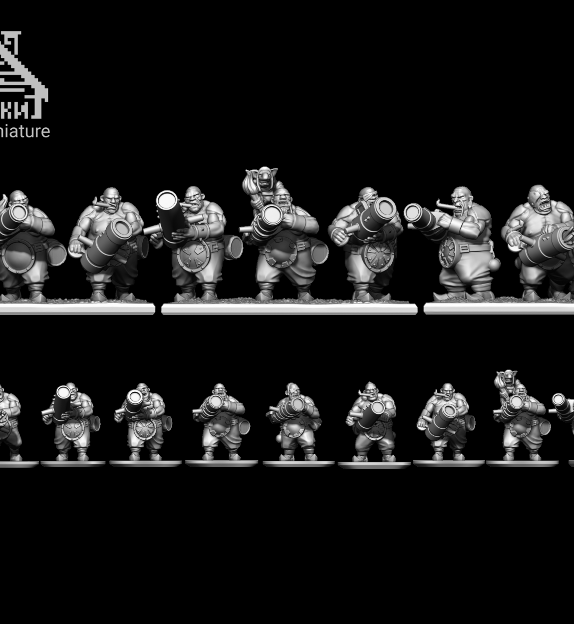 Ogre Tribes - Cannoneers