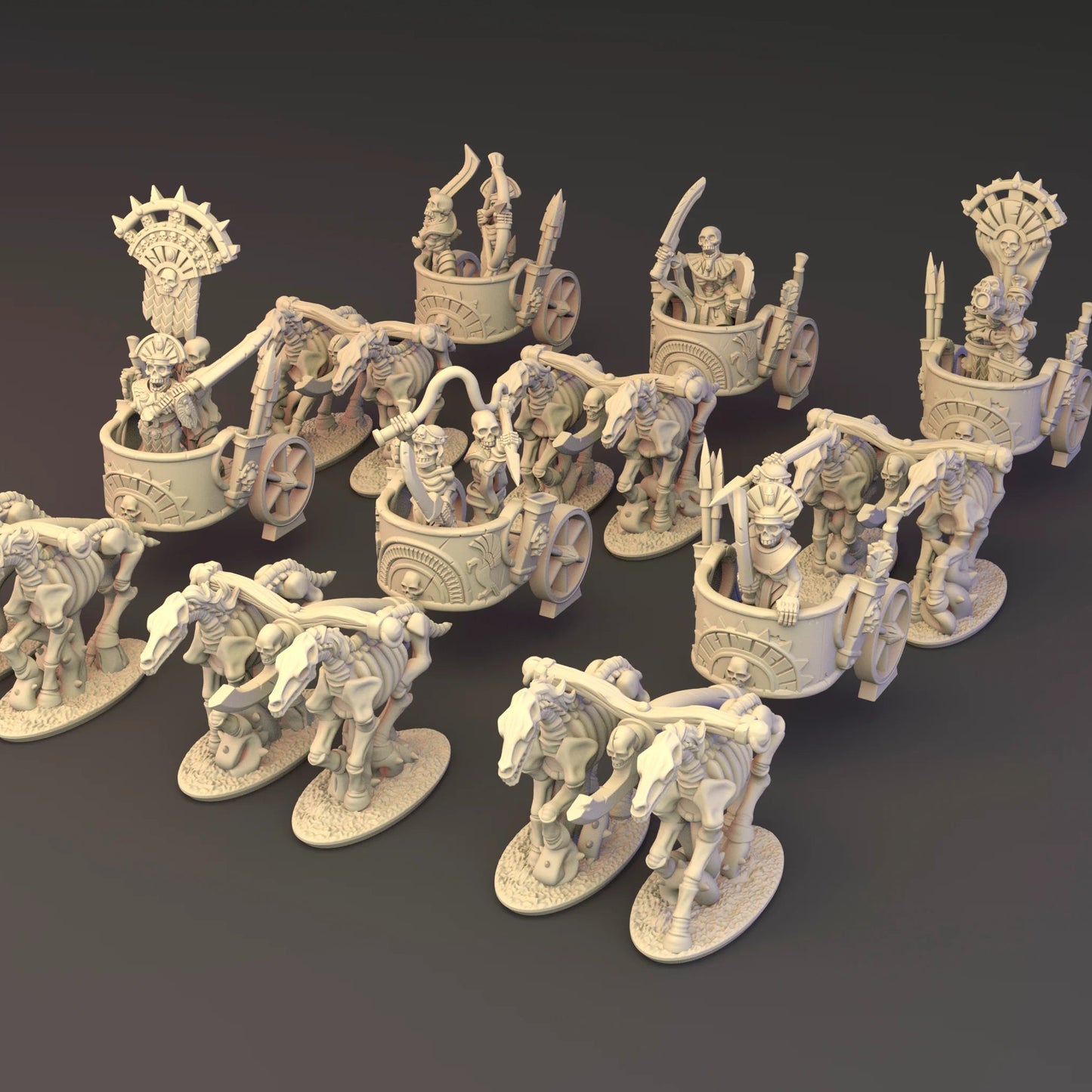 King of Sands - 10mm Chariot Regiment