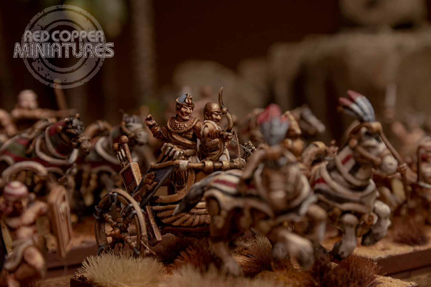 15mm Egyptian Light Chariots