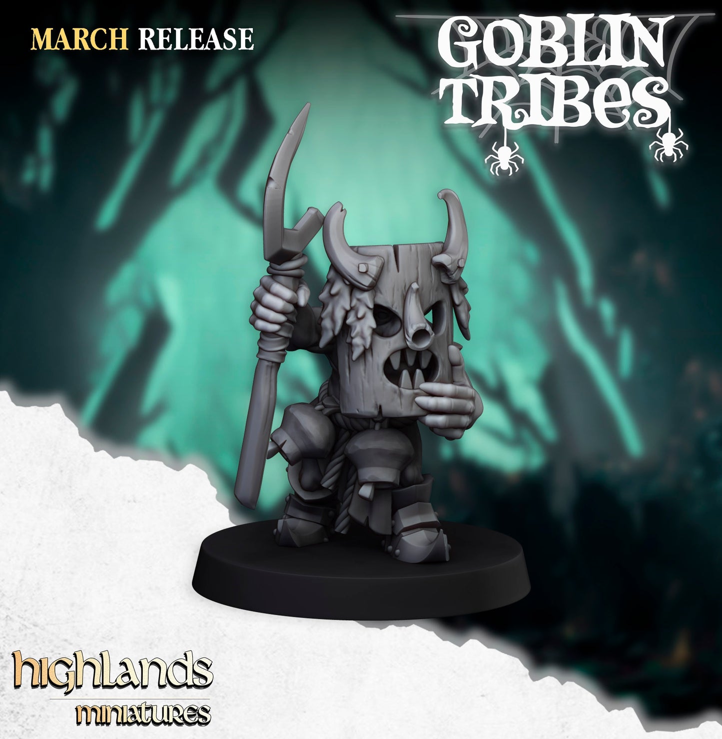 28mm Frog Herd - Swamp Goblins