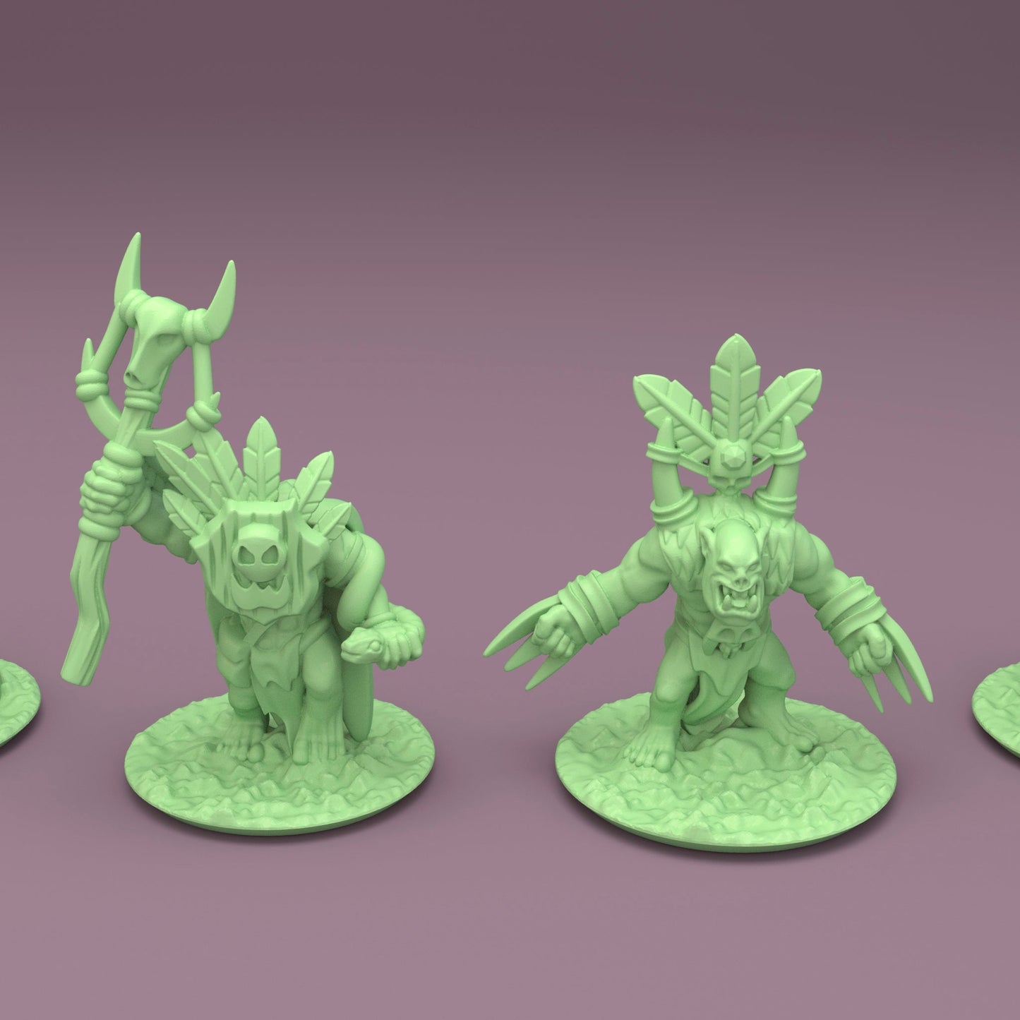 Orcs & Goblins - 10mm Savage Orcs
