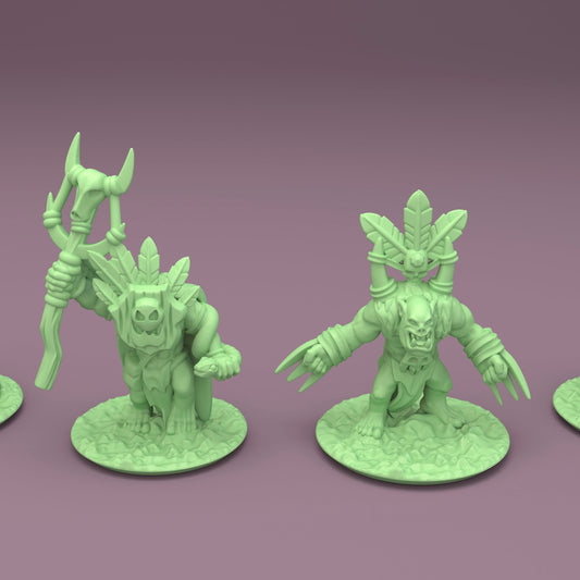 Orcs & Goblins - 10mm Savage Orcs