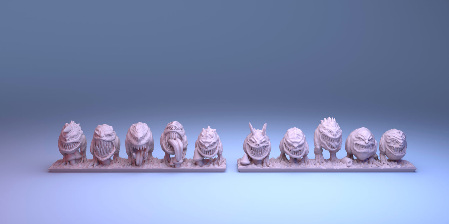 Night Goblins - 10mm Squig Regiment