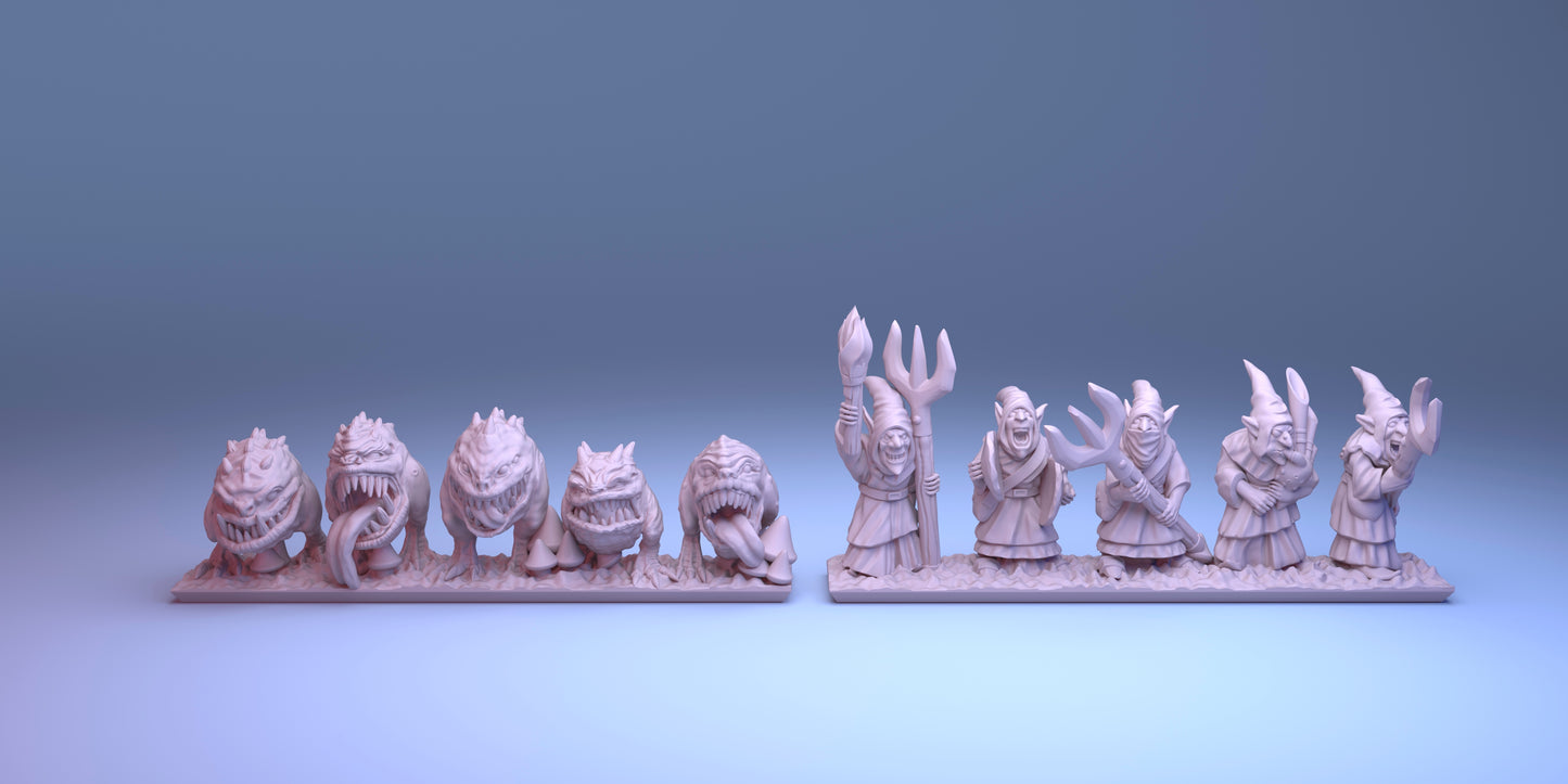 Night Goblins - 10mm Squig Regiment