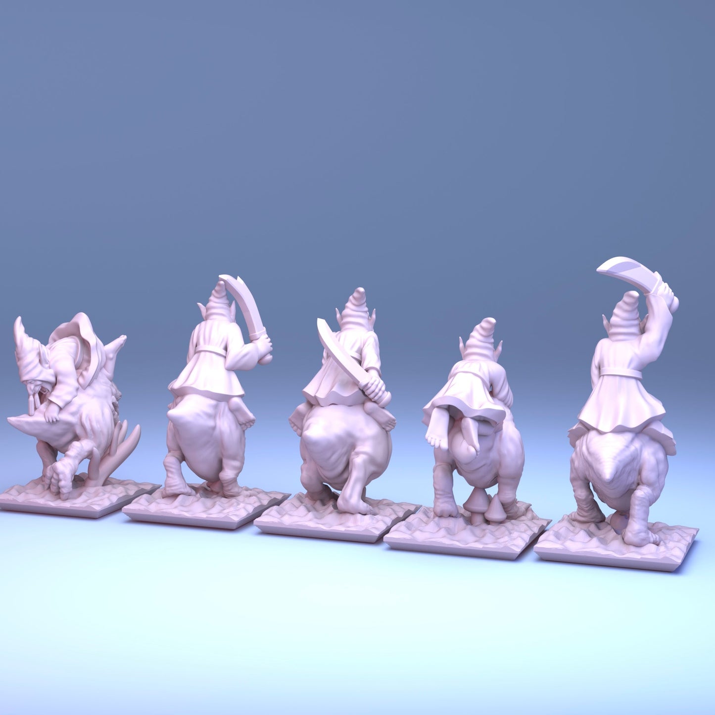 Night Goblins - 10mm Squig Hopper Regiment