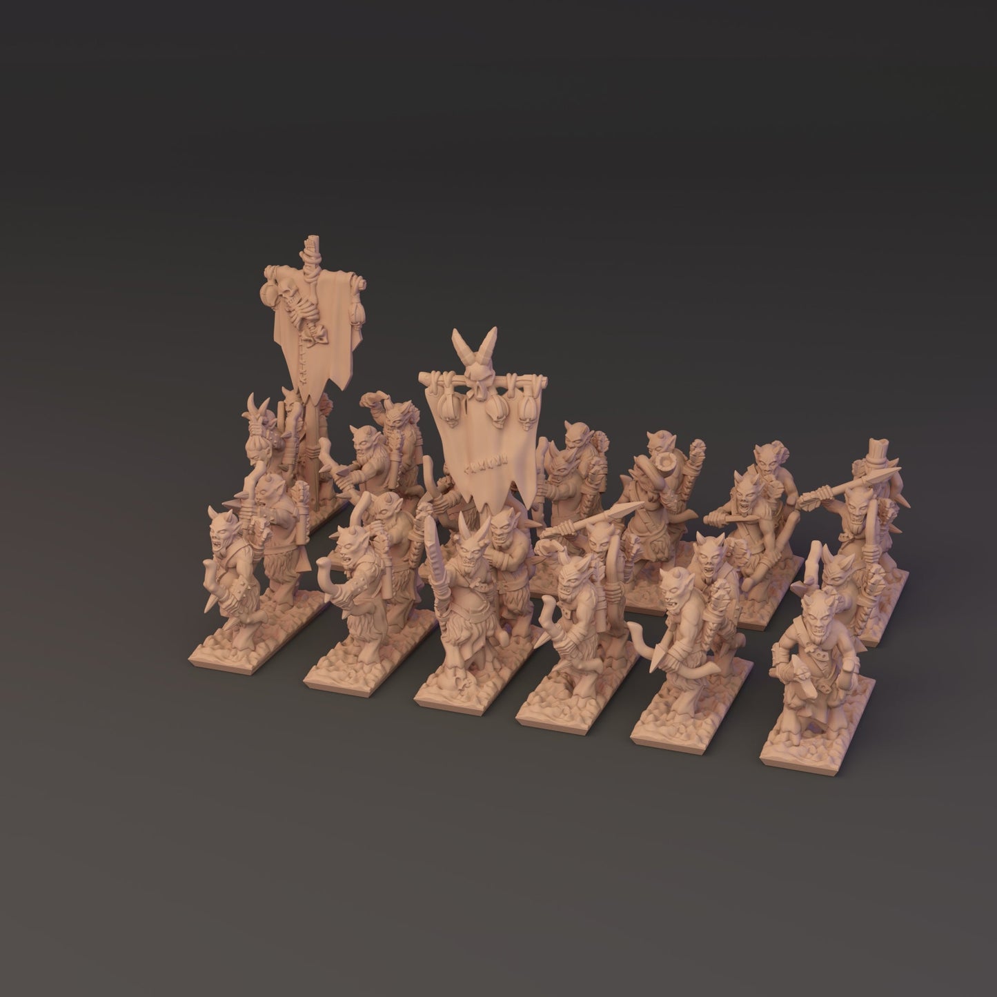 Beast Herd - 10mm Light Infantry Regiment