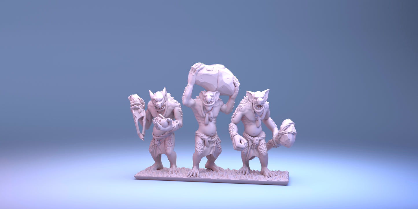 Orcs & Goblins - 10mm Troll Regiment