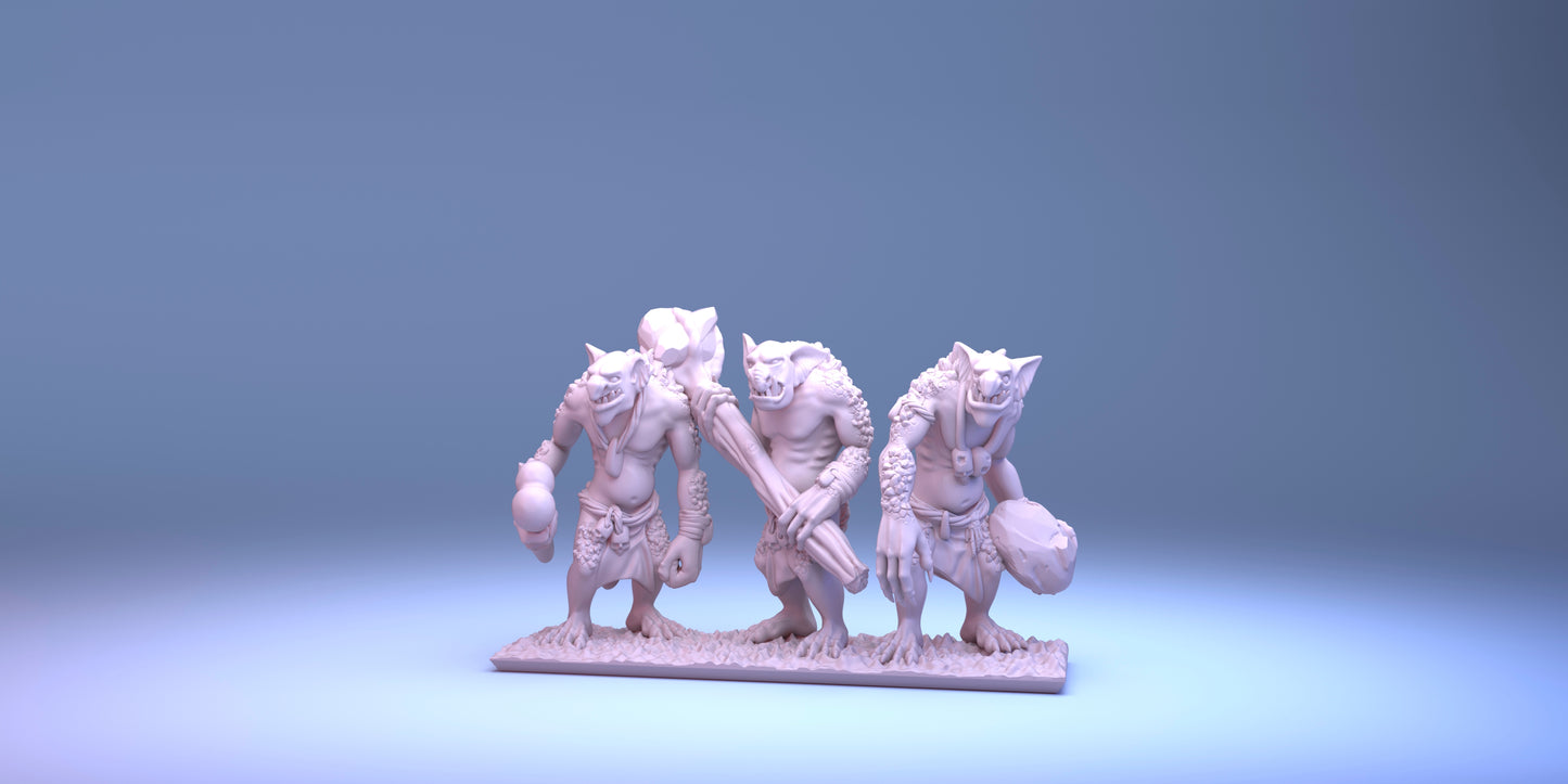 Orcs & Goblins - 10mm Troll Regiment
