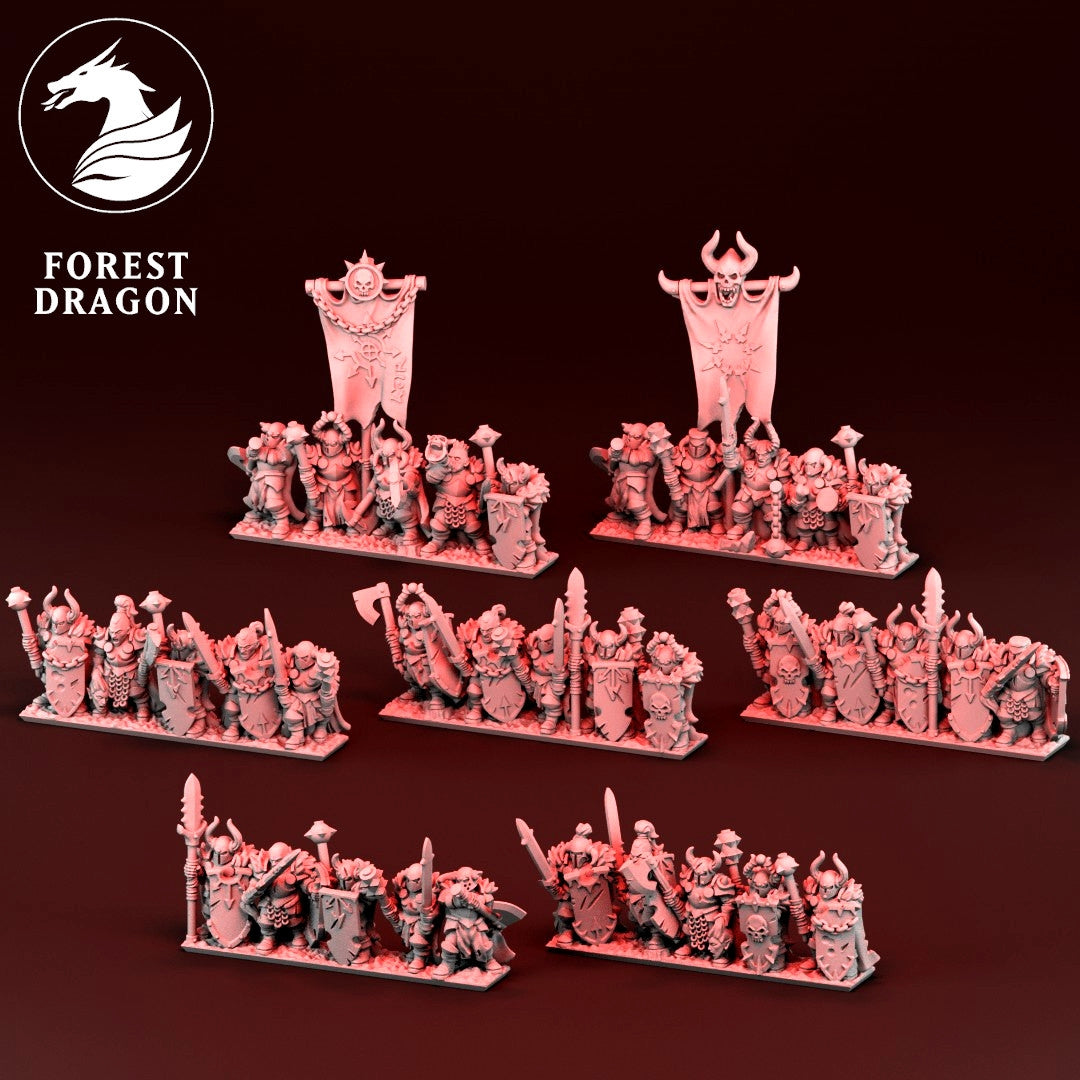 Despoiler Legions - 10mm Heavy Infantry Regiment