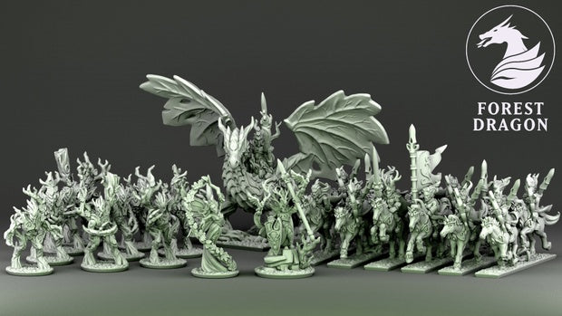 10mm Wood Elves Starter Army