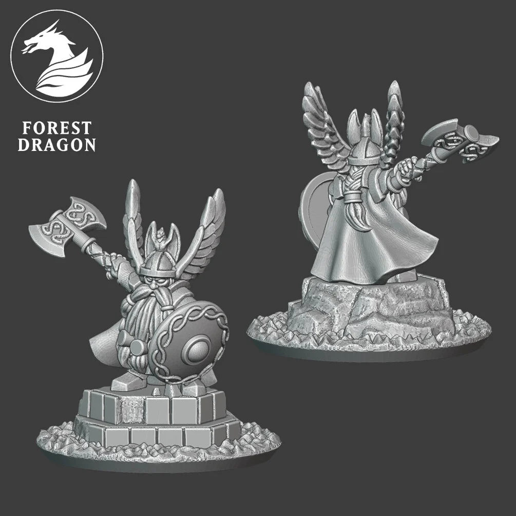 Dwarven Lords - 10mm Dwarven General