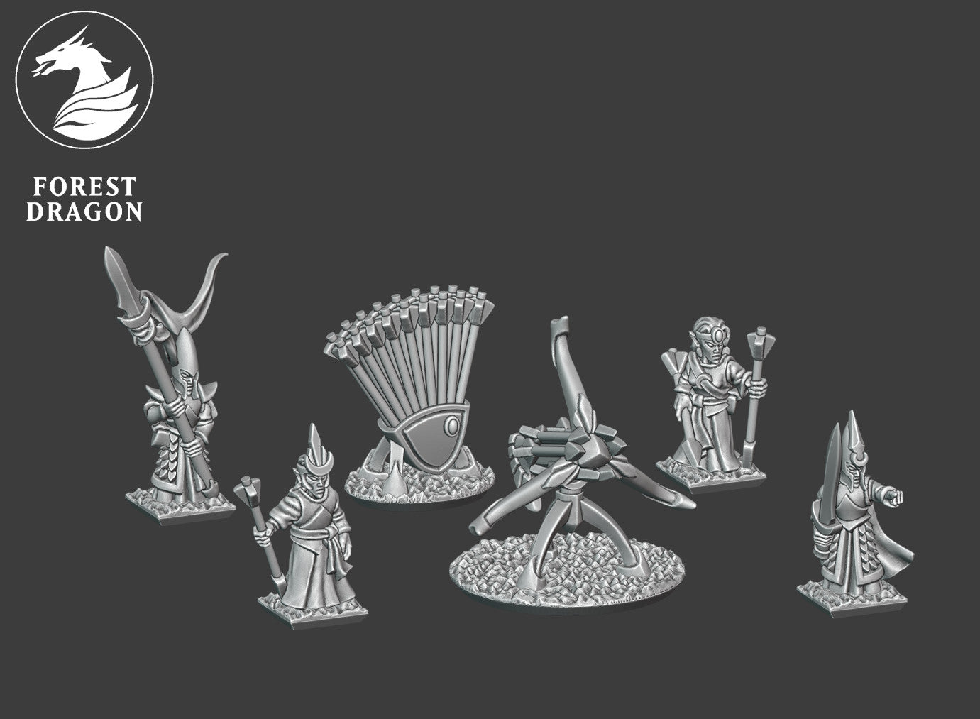 Noble Elves - 10mm Bolt Thrower Regiment