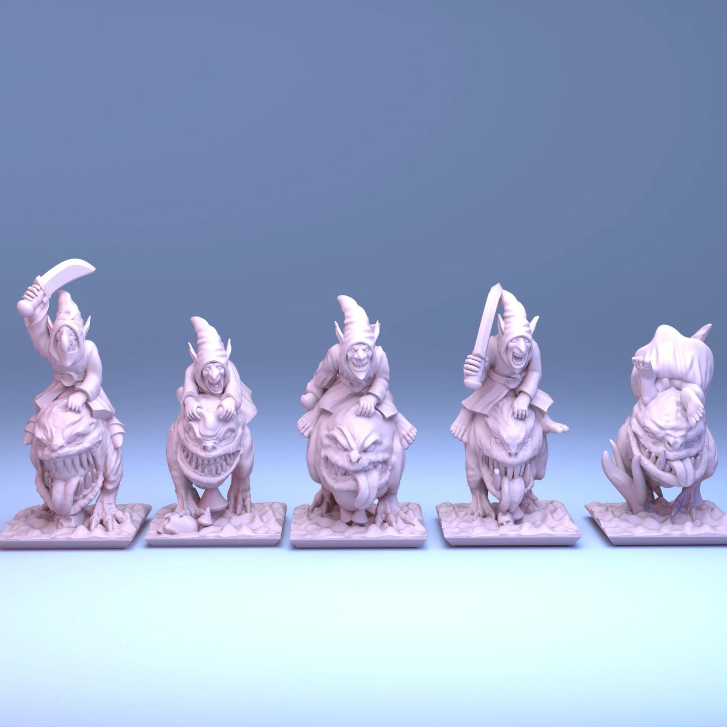 Night Goblins - 10mm Squig Hopper Regiment