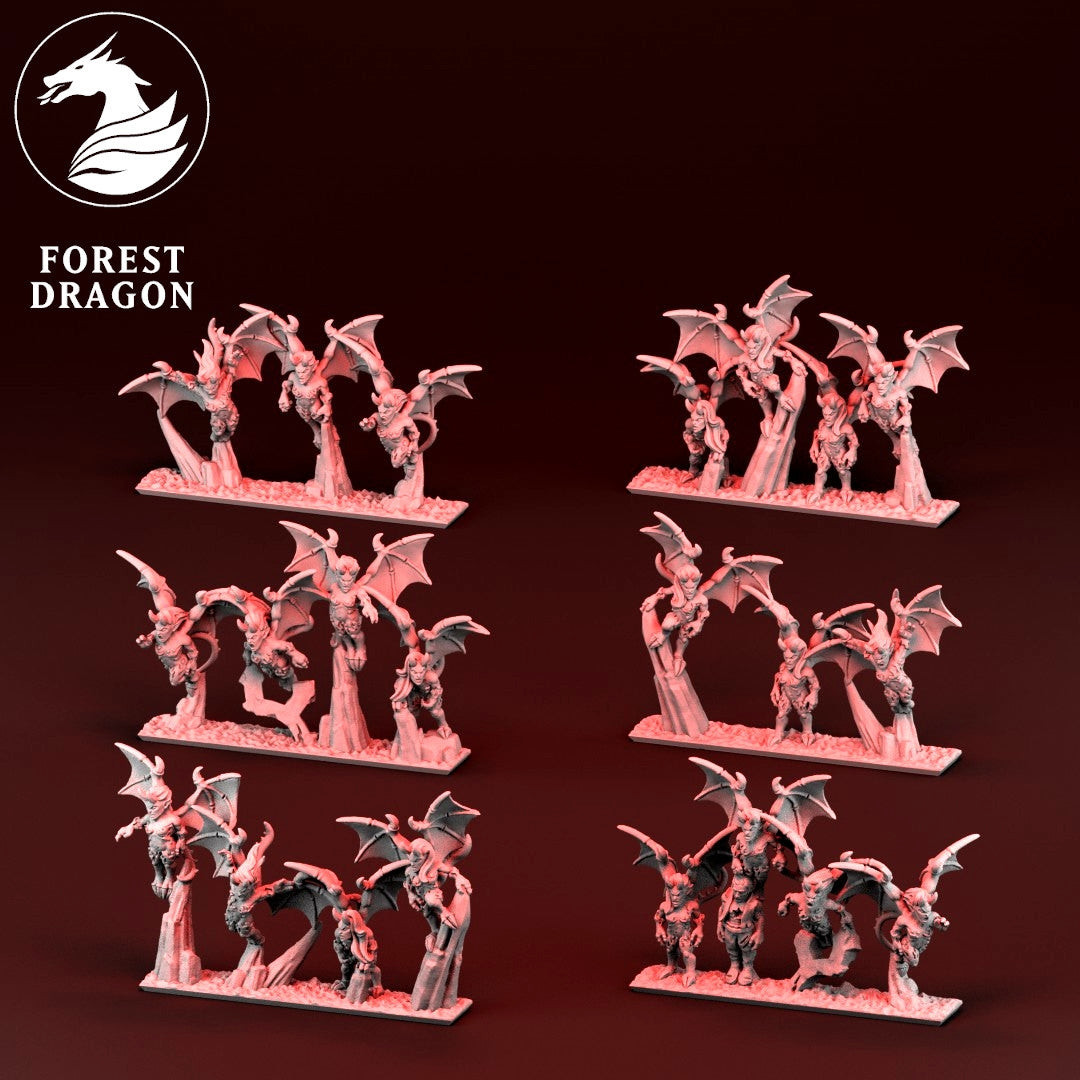 Despoiler Legions - 10mm Harpy Regiment