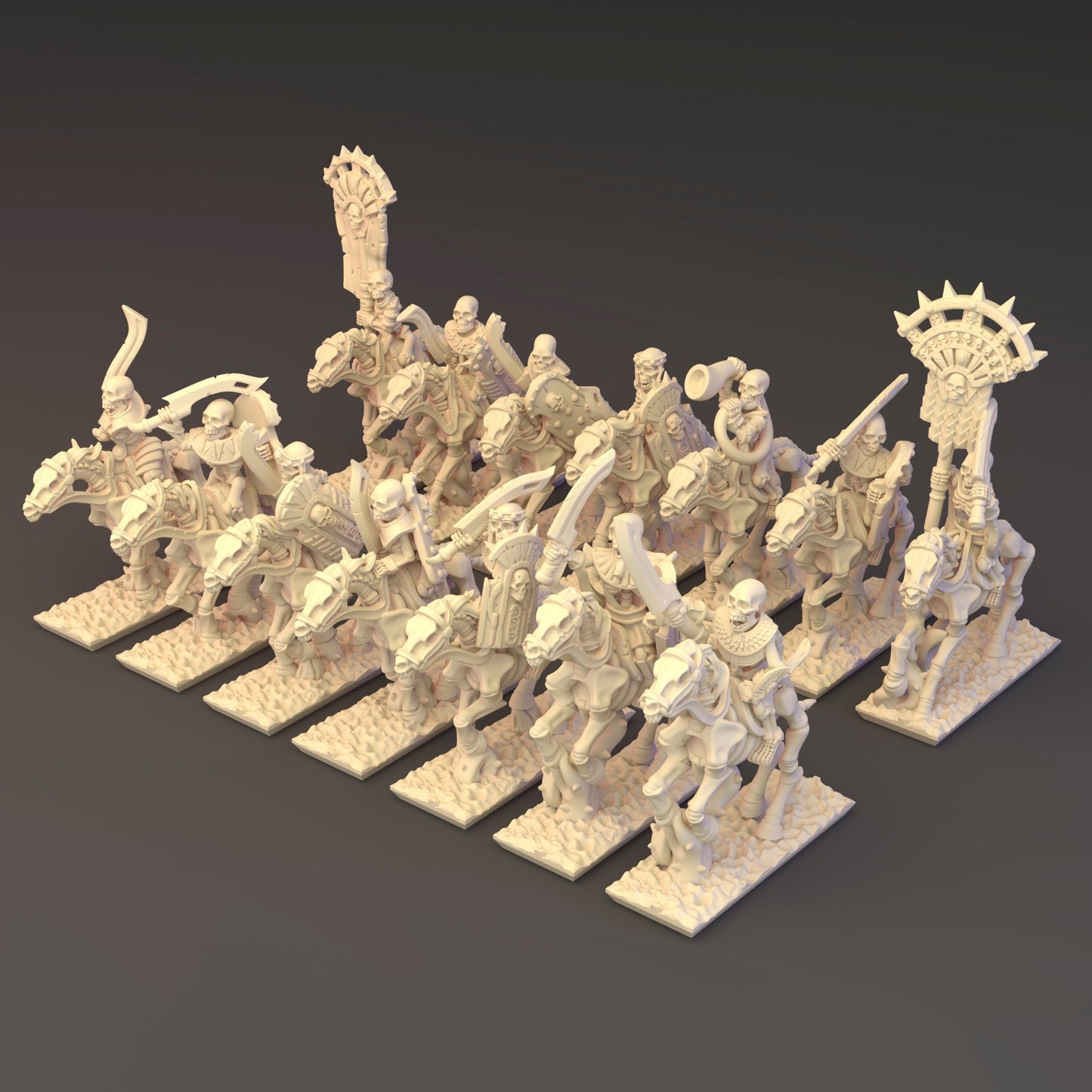 King of Sands -10mm Cavalry Swordsmen Regiment