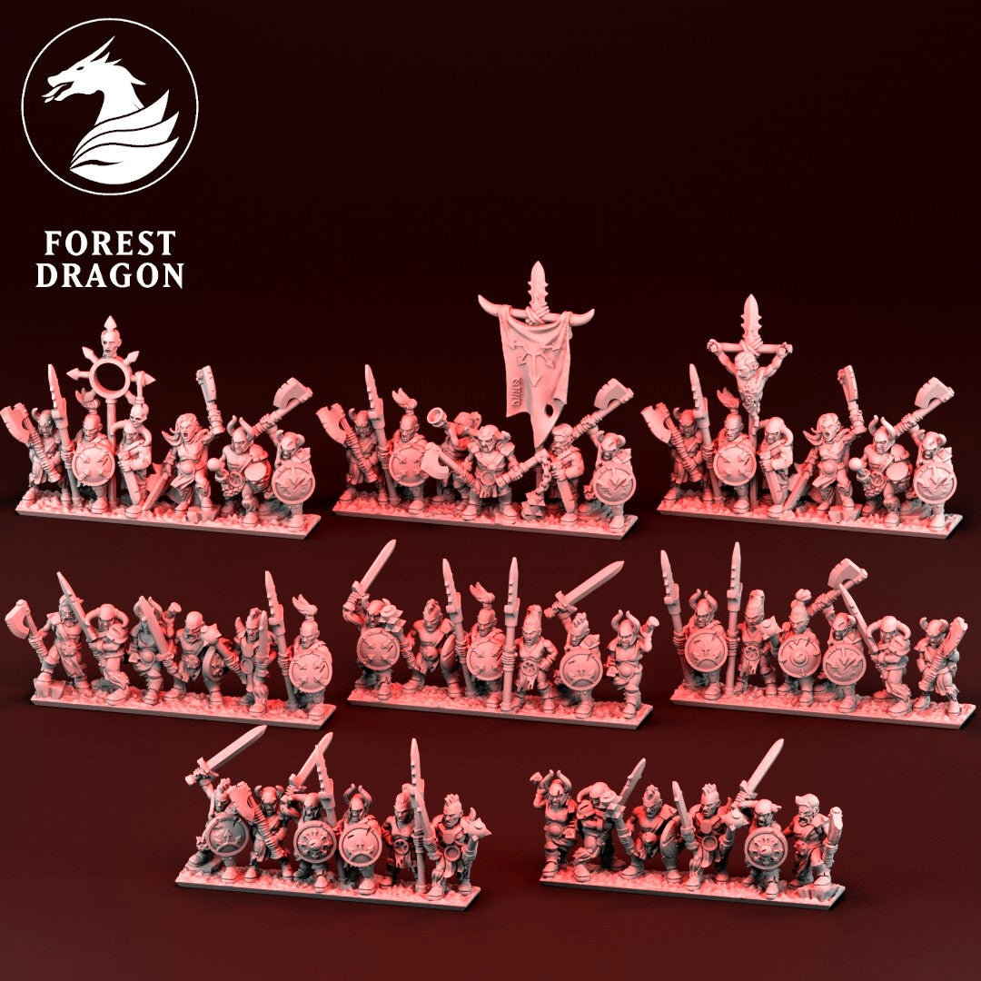 Despoiler Legions - 10mm Light Infantry Regiment