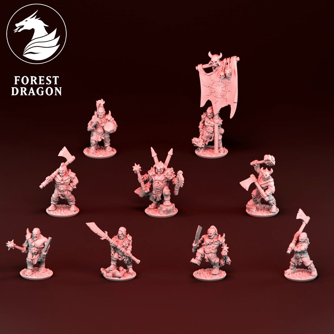 Despoiler Legions - 10mm Ogre Regiment